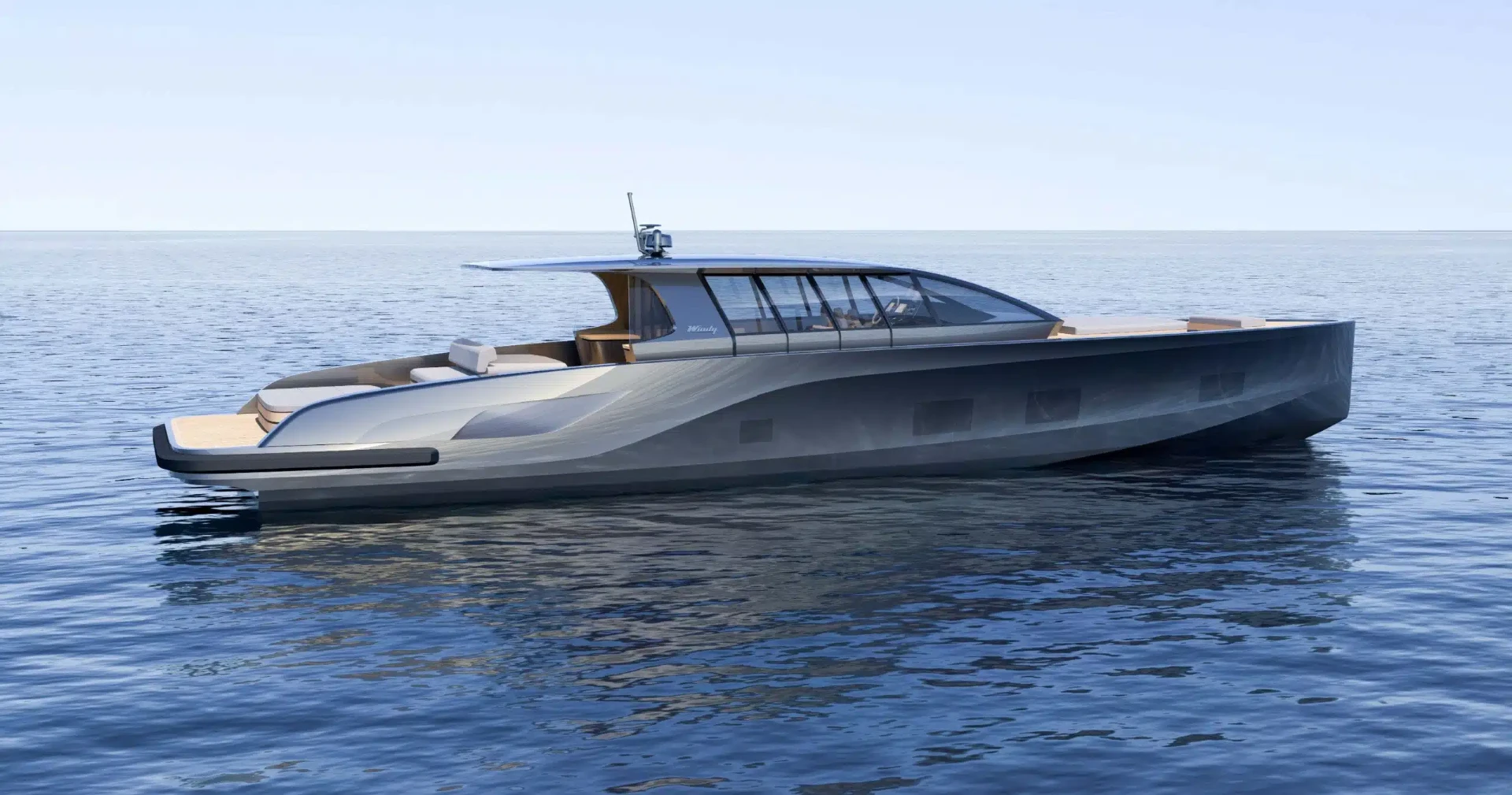 WINDY SR77 luxury chase yacht at sea
